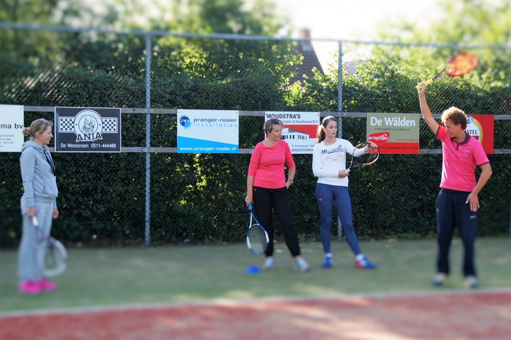 Korting voor twee actie Tennisschool Lucardie